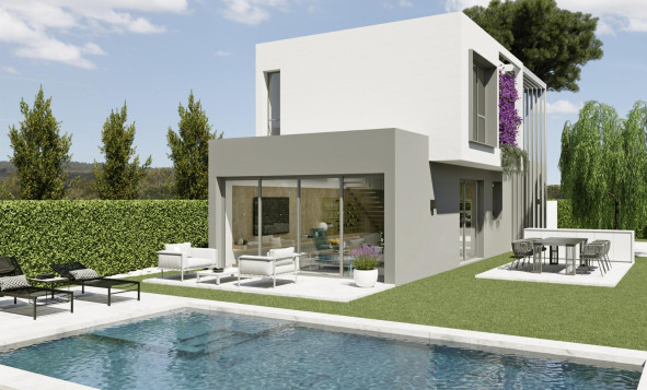 Nieuwbouw Woningen - 4. House - Detached Villa - San Juan de Alicante - Alicante