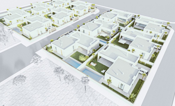 Obra nueva - 3. Casa pareada - Cartagena - Costa Calida