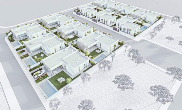 Obra nueva - 3. Casa pareada - Cartagena - Costa Calida