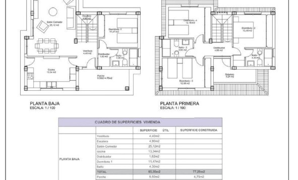 Obra nueva - 4. House - Detached Villa - Lorca - Purias