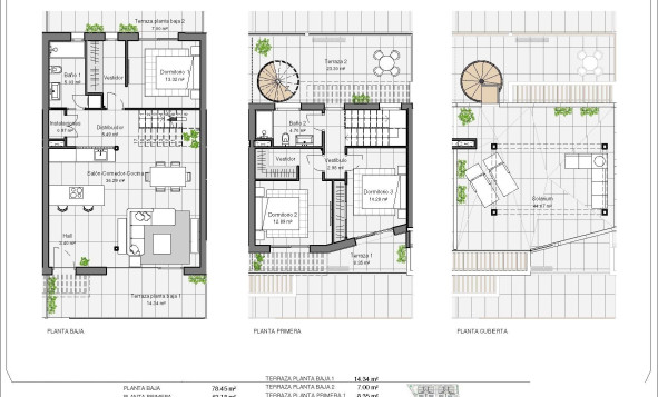 Nieuwbouw Woningen - 2. Town house - Polop - Benidorm