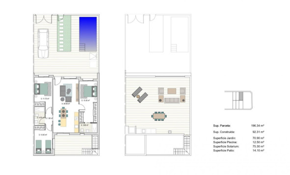 Obra nueva - 2. Town house - San Javier - Los Alcazares