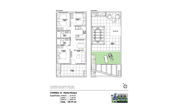 Obra nueva - 1. Apartment / flat - Pilar de la Horadada - Parque Ramon eugenio Escudero