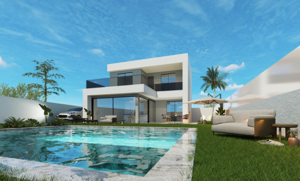 Nieuwbouw Woningen - 4. House - Detached Villa - San Pedro del Pinatar - Los Alcazares