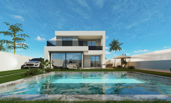 Nieuwbouw Woningen - 4. House - Detached Villa - San Pedro del Pinatar - Los Alcazares