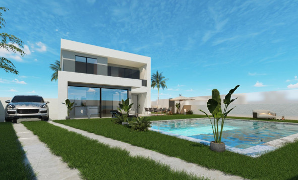 Nieuwbouw Woningen - 4. House - Detached Villa - San Pedro del Pinatar - Los Alcazares