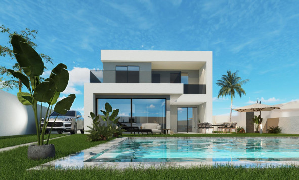 Nieuwbouw Woningen - 4. House - Detached Villa - San Pedro del Pinatar - Los Alcazares