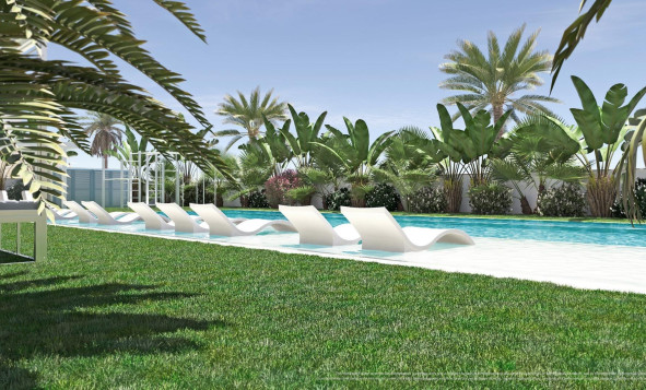 Nieuwbouw woningen - 3. Halfvrijstaand huis - Pilar de la Horadada - Costa Blanca Zuid