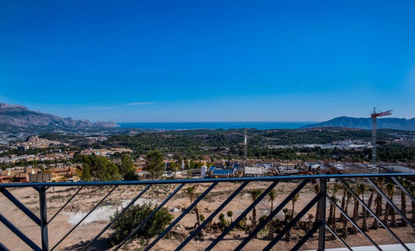 Obra nueva - 3. Casa pareada - Polop - Costa Blanca Sur