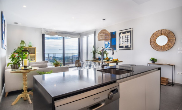 Obra nueva - 3. Casa pareada - Polop - Costa Blanca Sur