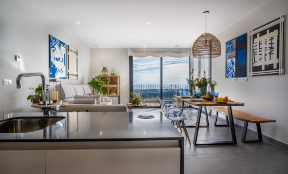 Obra nueva - 3. Casa pareada - Polop - Costa Blanca Sur