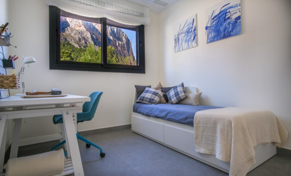 Obra nueva - 3. Casa pareada - Polop - Costa Blanca Sur