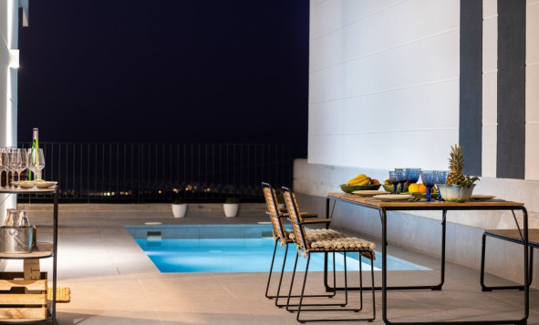 Obra nueva - 3. Casa pareada - Polop - Costa Blanca Sur