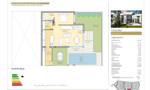 Obra nueva - 3. Casa pareada - Polop - Costa Blanca Sur
