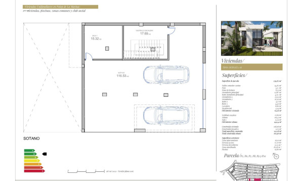 Obra nueva - 3. Casa pareada - Polop - Costa Blanca Sur