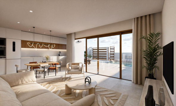 Nieuwbouw woningen - 3. Halfvrijstaand huis - Torre Pacheco - Costa Calida