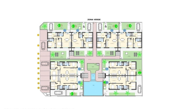 Nieuwbouw woningen - 1. Appartement / flat - Pilar de la Horadada - Costa Blanca Zuid