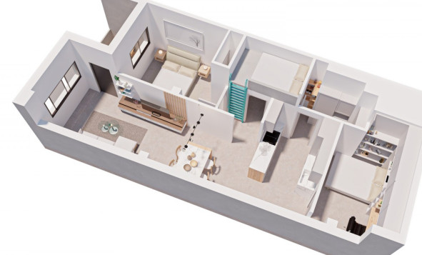 Nieuwbouw woningen - 1. Appartement / flat - Pilar de la Horadada - Costa Blanca Zuid