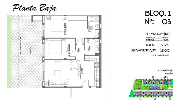 Obra nueva - 1. Apartamento / piso - Algorfa - Costa Blanca Sur
