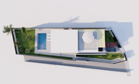 Nieuwbouw woningen - 3. Halfvrijstaand huis - Torrevieja - Costa Blanca Zuid