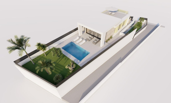 Nieuwbouw woningen - 3. Halfvrijstaand huis - Torrevieja - Costa Blanca Zuid