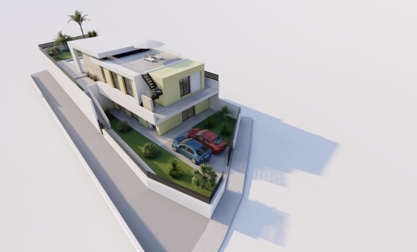 Nieuwbouw woningen - 3. Halfvrijstaand huis - Torrevieja - Costa Blanca Zuid