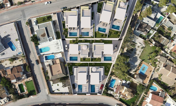 Nieuwbouw woningen - 3. Halfvrijstaand huis - Torrevieja - Costa Blanca Zuid