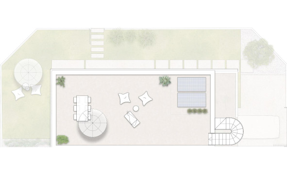 Nieuwbouw woningen - 3. Halfvrijstaand huis - Pilar de la Horadada - Costa Blanca Zuid