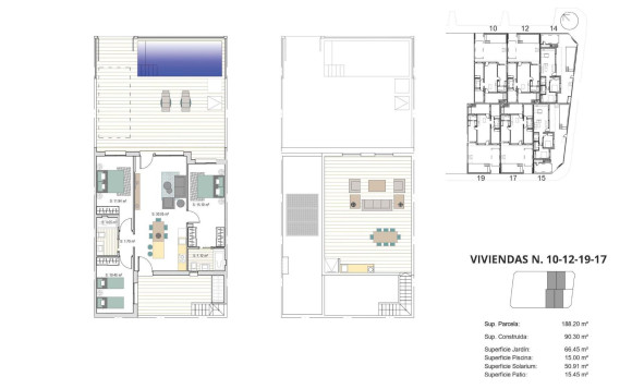 Nieuwbouw woningen - 2. Town house / tussenwoning - Torre Pacheco - Costa Calida