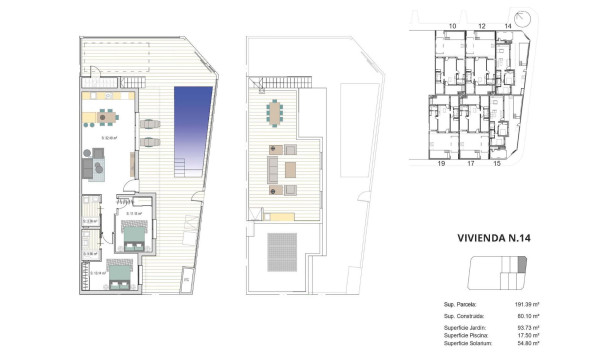 Nieuwbouw woningen - 3. Halfvrijstaand huis - Torre Pacheco - Costa Calida