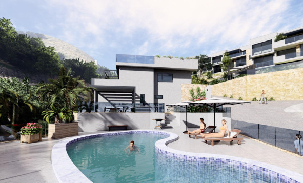 Nieuwbouw woningen - 3. Halfvrijstaand huis - Altea - Costa Blanca Noord