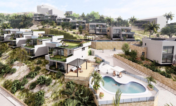 Nieuwbouw woningen - 3. Halfvrijstaand huis - Altea - Costa Blanca Noord
