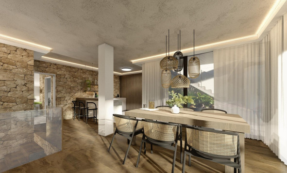 Nieuwbouw woningen - 3. Halfvrijstaand huis - Altea - Costa Blanca Noord