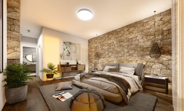 Nieuwbouw woningen - 3. Halfvrijstaand huis - Altea - Costa Blanca Noord