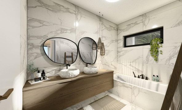 Nieuwbouw woningen - 3. Halfvrijstaand huis - Altea - Costa Blanca Noord