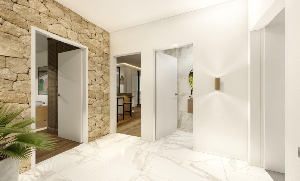 Nieuwbouw woningen - 3. Halfvrijstaand huis - Altea - Costa Blanca Noord