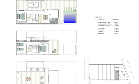 Nieuwbouw woningen - 3. Halfvrijstaand huis - Los Alcazares - Costa Calida