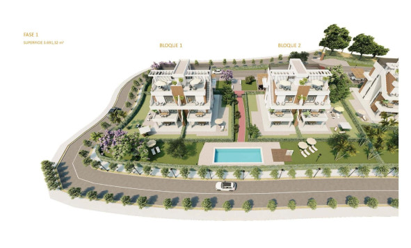 New build - 1. Apartment / flat - Fuente Alamo de Murcia - Costa Calida