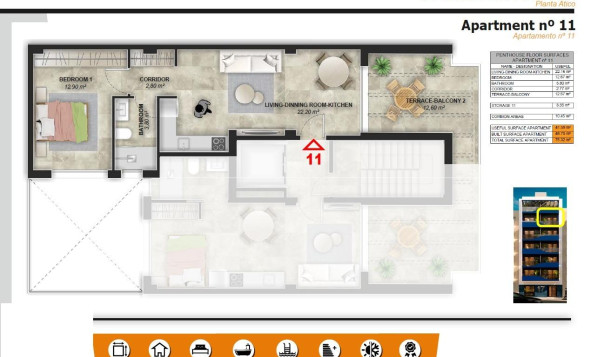 Nieuwbouw woningen - 1. Appartement / flat - Torrevieja - Costa Blanca Zuid