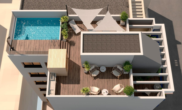 Nieuwbouw woningen - 1. Appartement / flat - Torrevieja - Costa Blanca Zuid