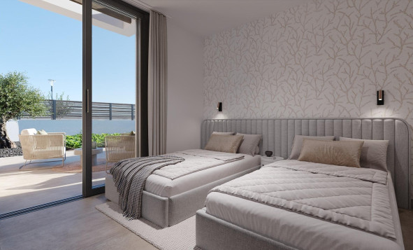 Nieuwbouw woningen - 3. Halfvrijstaand huis - Fuente Alamo de Murcia - Costa Calida