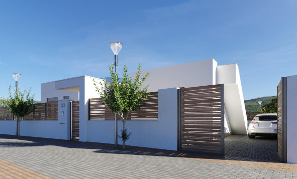 Nieuwbouw woningen - 3. Halfvrijstaand huis - Fuente Alamo de Murcia - Costa Calida