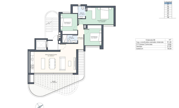 Nieuwbouw woningen - 1. Appartement / flat - Guardamar del Segura - Costa Blanca Zuid