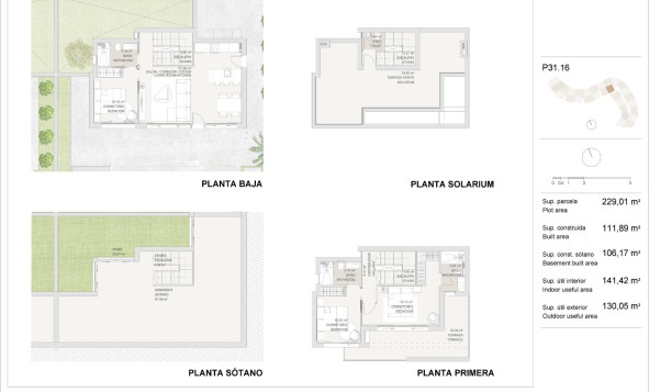 Nieuwbouw woningen - 3. Halfvrijstaand huis - Torre Pacheco - Costa Calida