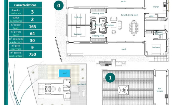 Nieuwbouw woningen - 3. Halfvrijstaand huis - Sucina - Costa Calida