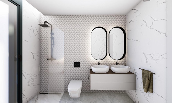 Nieuwbouw woningen - 2. Town house / tussenwoning - Pilar de la Horadada - Costa Blanca Zuid