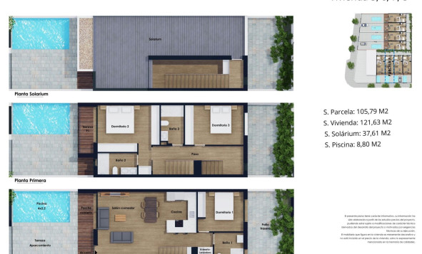 Nieuwbouw woningen - 2. Town house / tussenwoning - Pilar de la Horadada - Costa Blanca Zuid