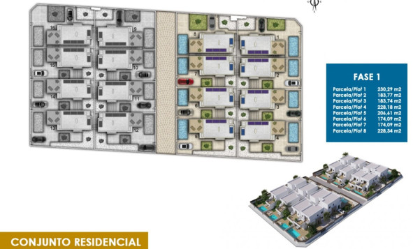 Nieuwbouw woningen - 3. Halfvrijstaand huis - Orihuela - Costa Blanca Zuid