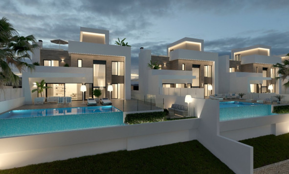 Nieuwbouw woningen - 3. Halfvrijstaand huis - Finestrat - Costa Blanca Noord