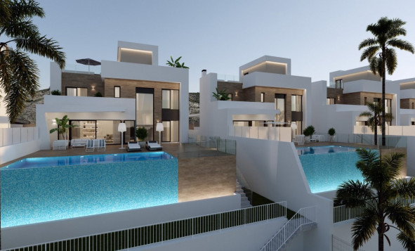 Nieuwbouw woningen - 3. Halfvrijstaand huis - Finestrat - Costa Blanca Noord